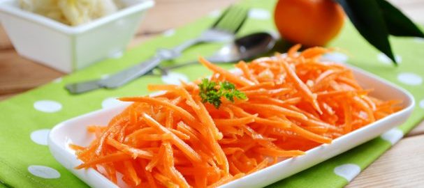 салат из моркови