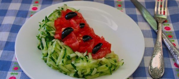 Салат Арбузная долька