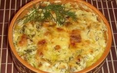 Картофельные лодочки с шампиньонами и сыром, рецепт с фото