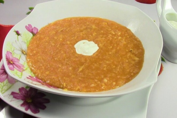 Капустняк с пшеном на мясном бульоне, рецепт с фото