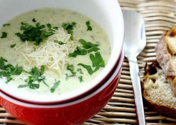 Сливочный крем-суп с цукини и петрушкой, рецепт с фото пошагово
