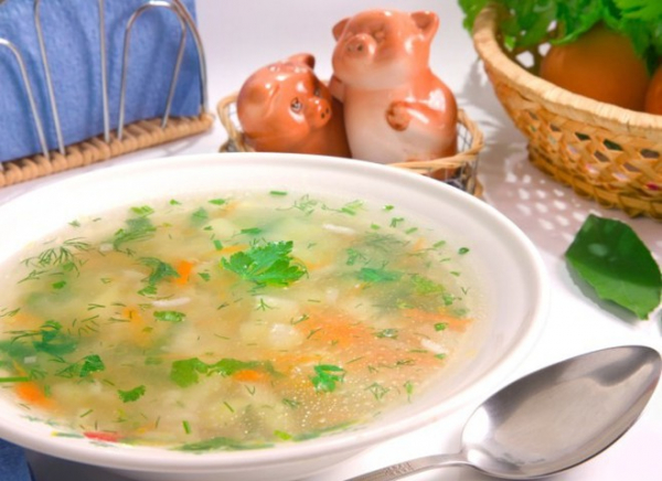 Зама  - летний суп по-молдавски